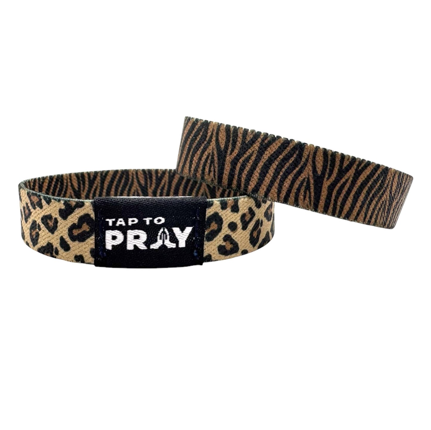 Tap To Pray™ Wristbands - Safari Leopard: Small