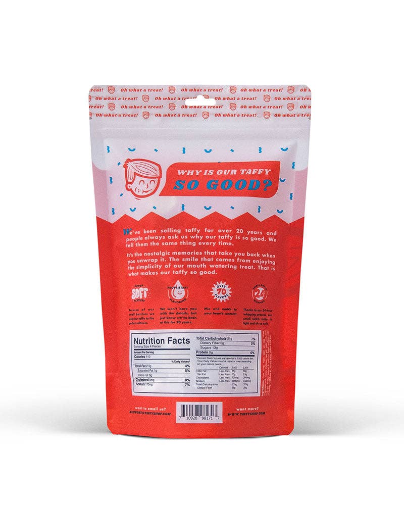 Chocolate Lovers Favorites Assorted Taffy Bag: Personal (7oz)