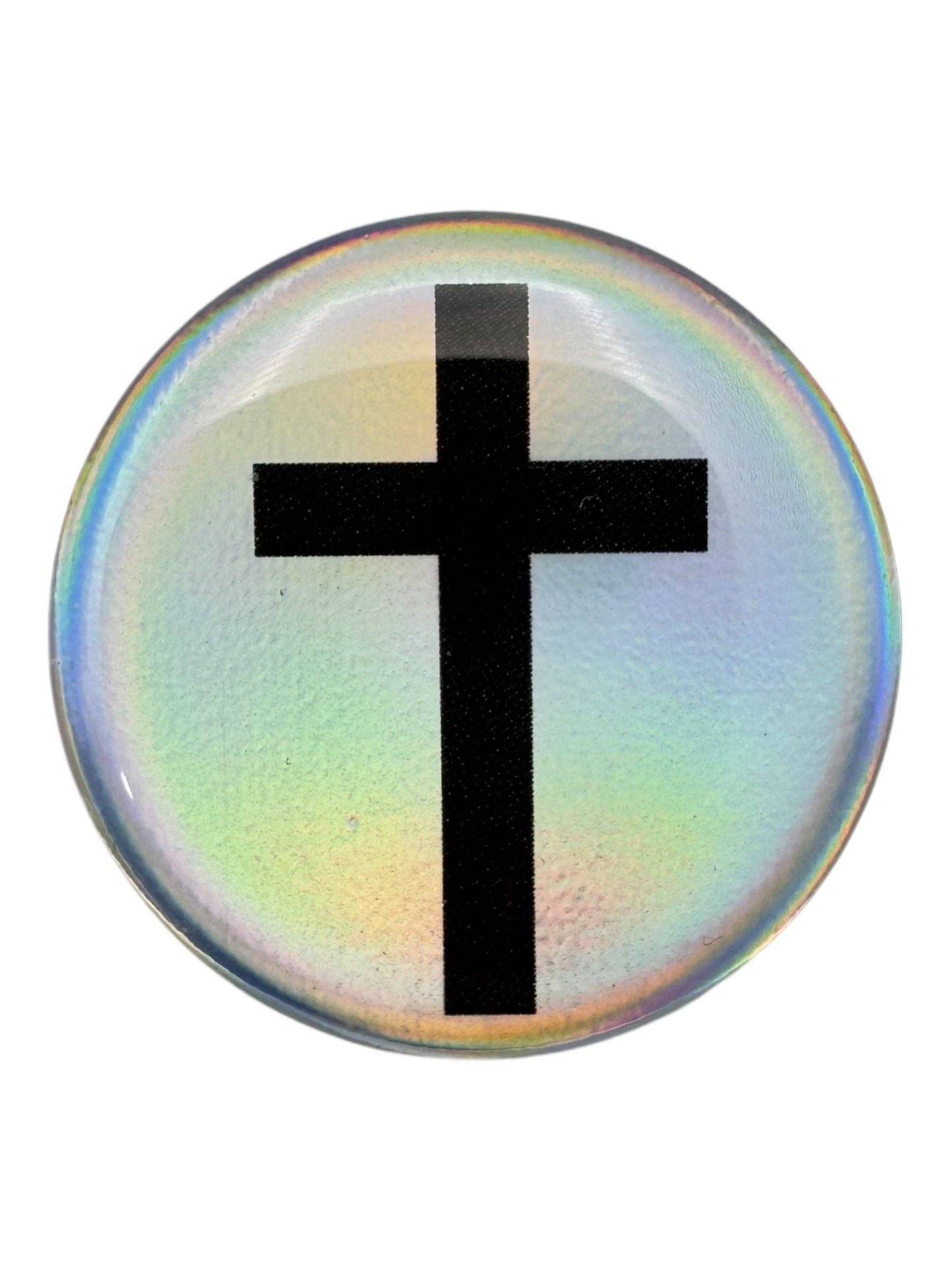 Tap To Pray - Prayer Tag Stickers: White + God is Greater