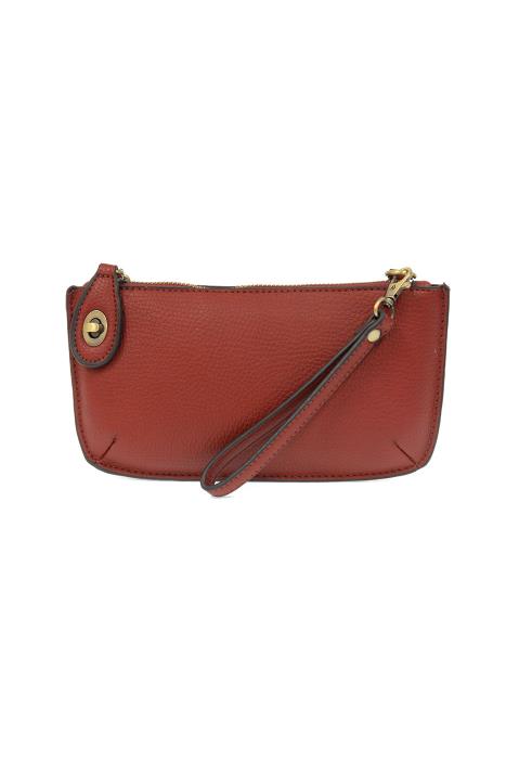 New Garnet Mini Crossbody Wristlet Clutch