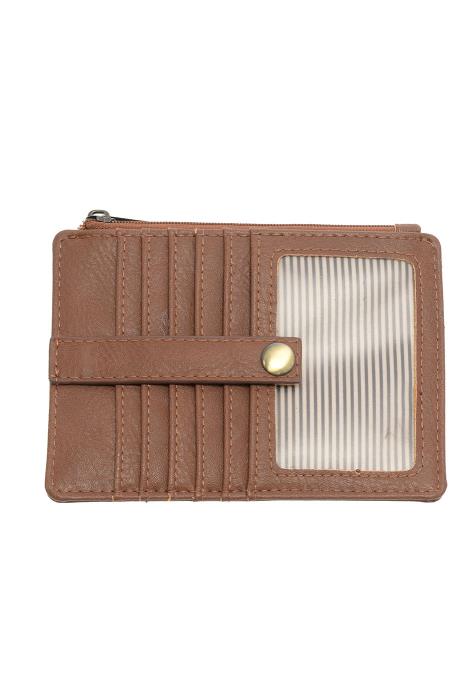 Walnut New Penny Mini Travel Wallet
