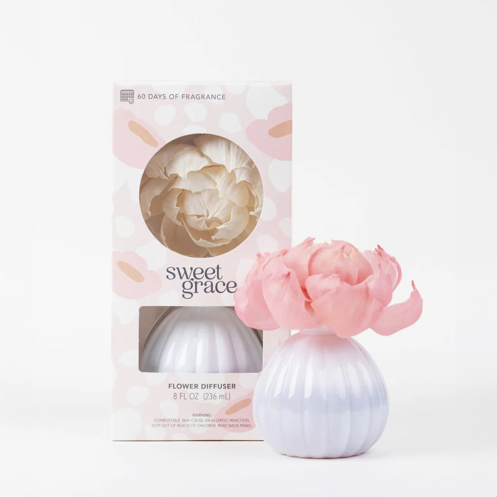 Sweet Grace White Flower Diffuser