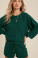 SWEATER LOUNGE SET: Burgundy