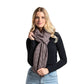 Britt's Knits Willow Convertible Shrug Open Stock: Coffee