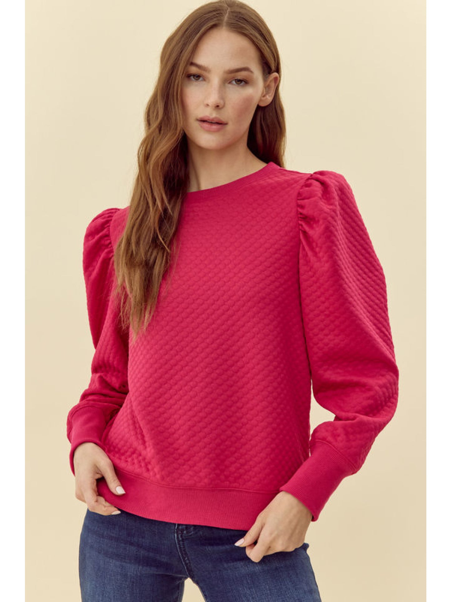 Jodifl Cranberry Sweater