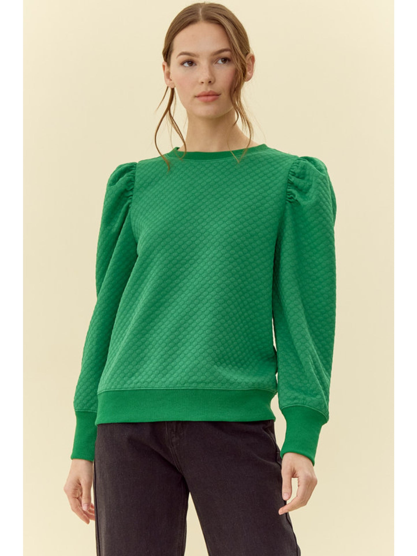 Jodifl Green Sweater