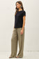BAMBOO/MODAL BASIC ROUND NECK T-SHIRT: NATURAL