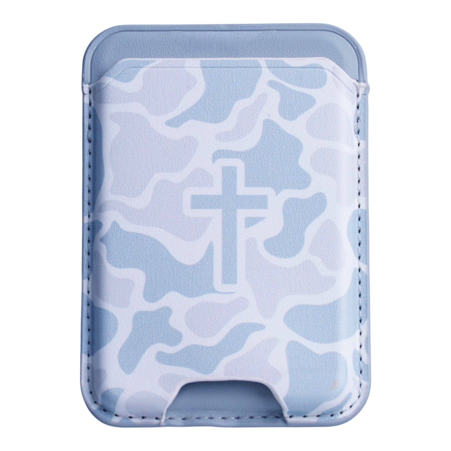 Tap To Pray® Magnetic Wallets: Chestnut