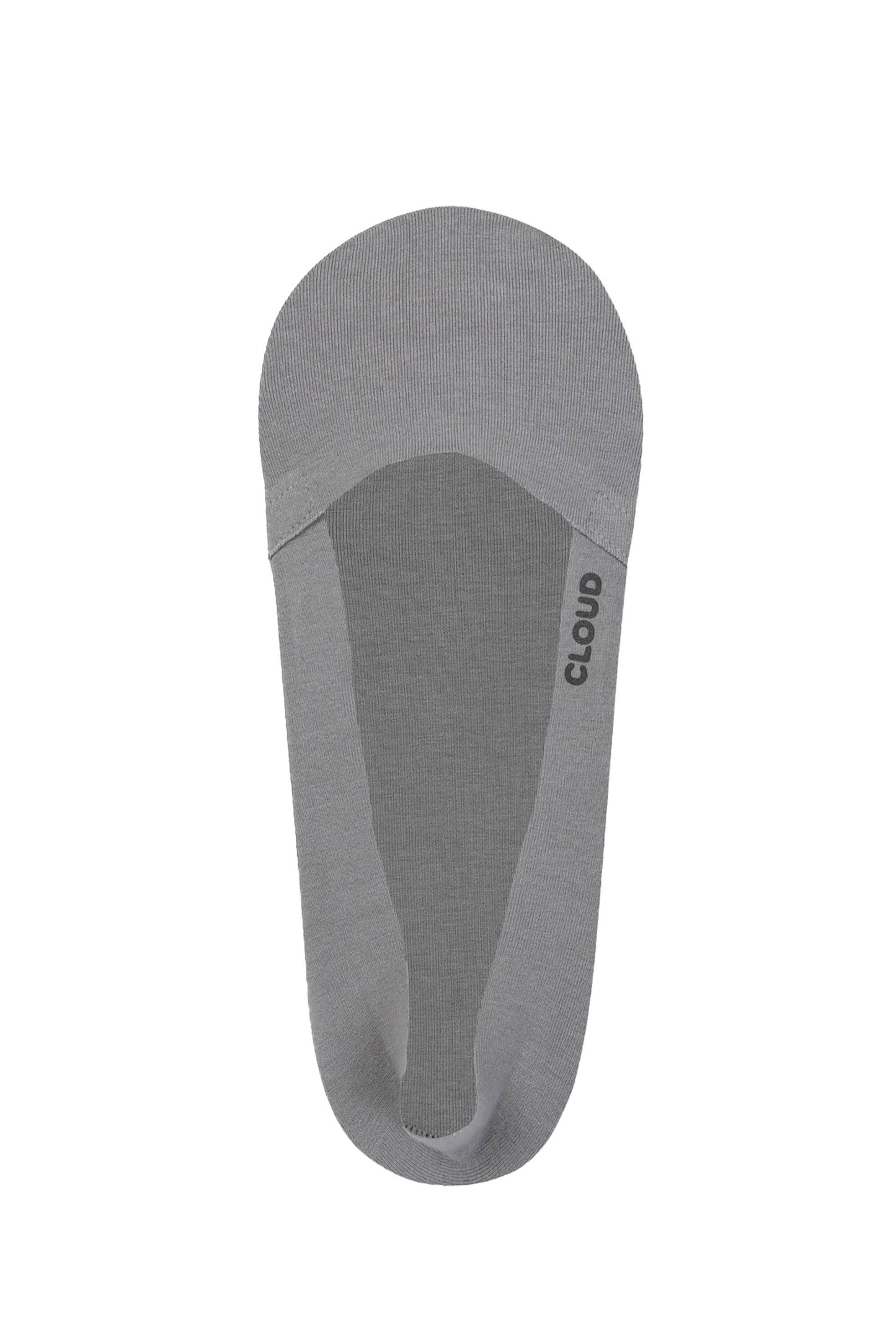 CLOUD Premium No Show Socks Low Cut: White / M