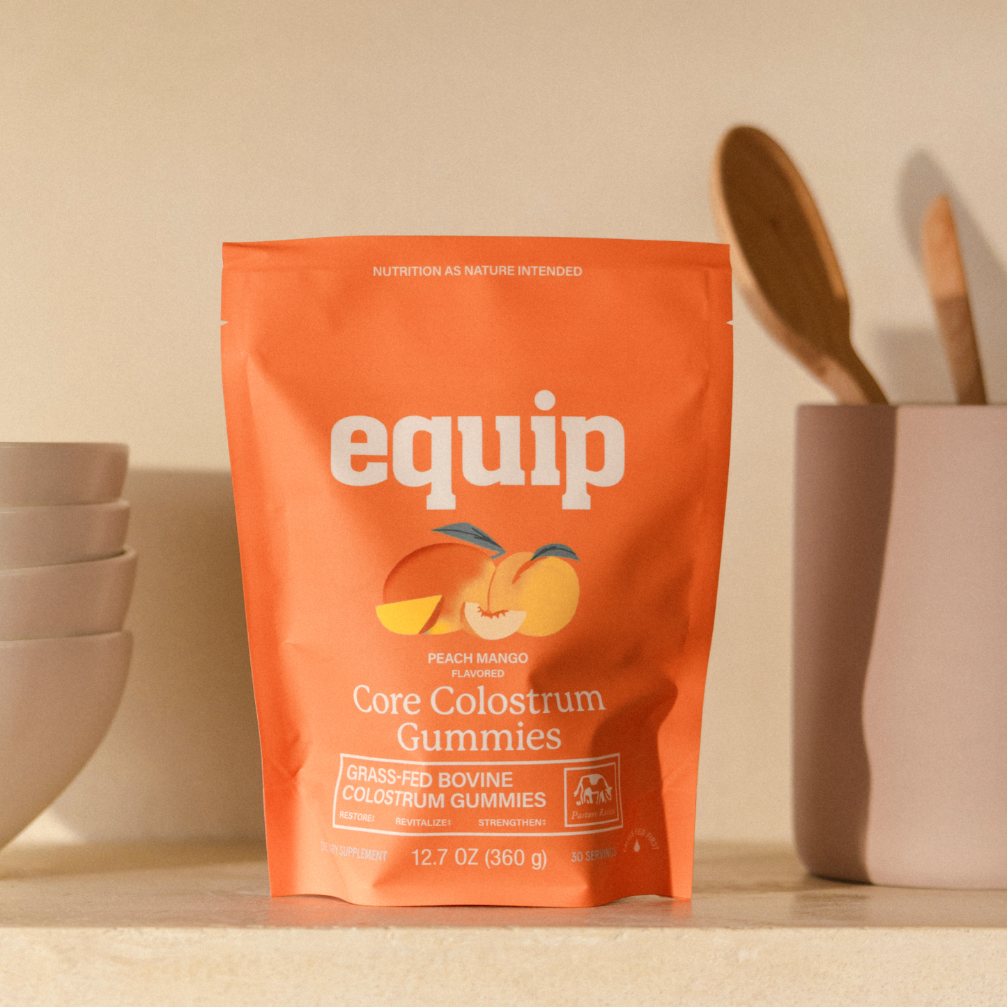 Core Colostrum Gummies: Raspberry