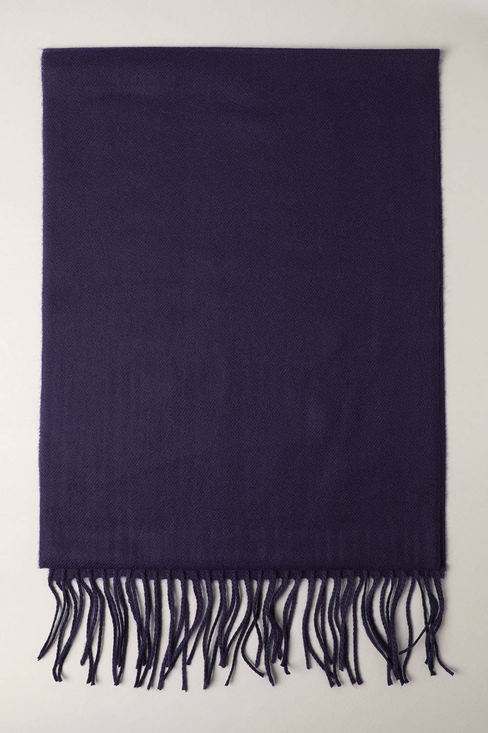 Softer Than Cashmere Solid Muffler Scarf: ZTW4317-RED / One Size