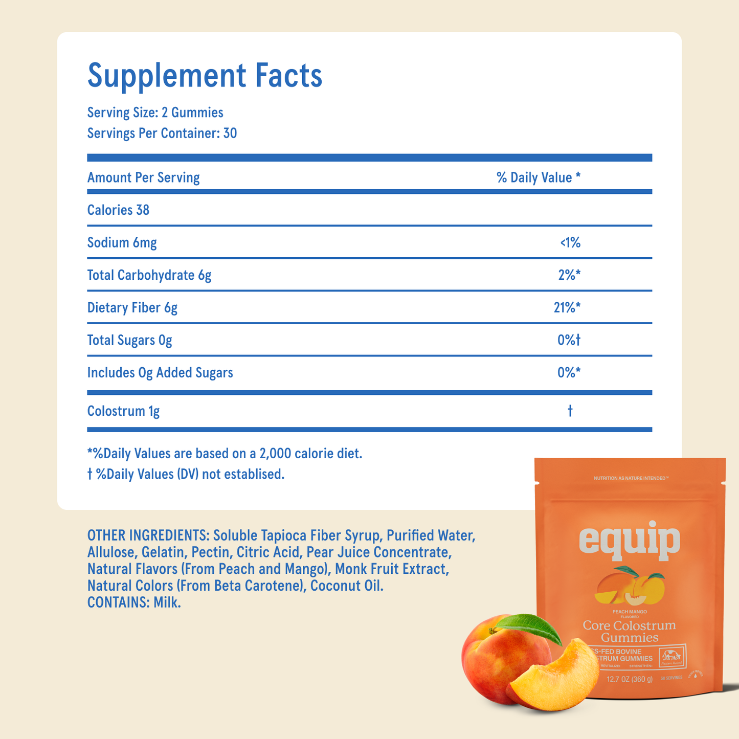 Core Colostrum Gummies: Raspberry