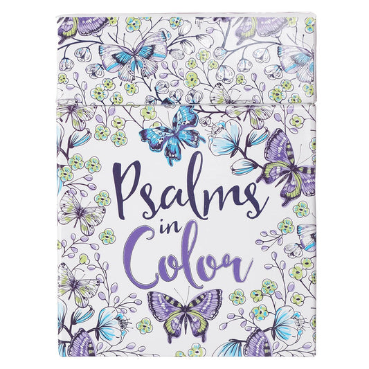 Coloring Cards Boxed Psalms in Color