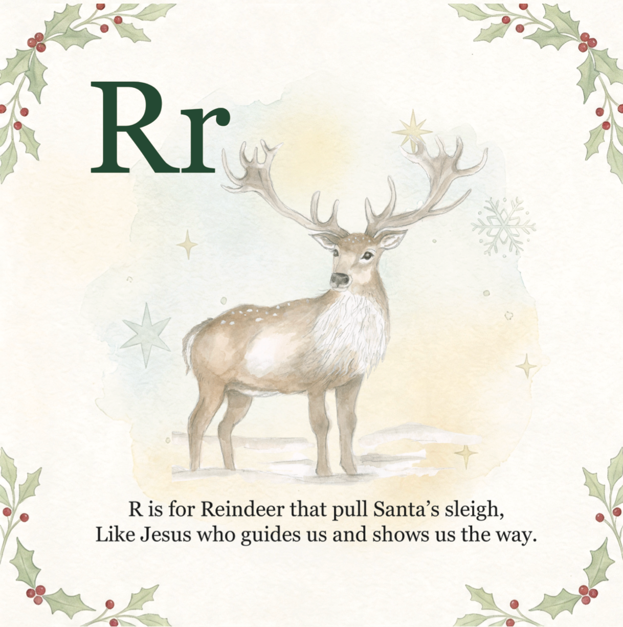 Iam The Lamb’s ABCs of Christmas | Christian Board Book