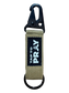 Tap To Pray™ - Tactical Carabiner Keychain: Green