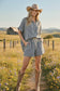 MINI CHECKER BUTTON DOWN TOP AND SHORTS SETS: NAVY
