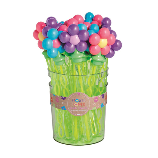 Flower Power Bubble Wands