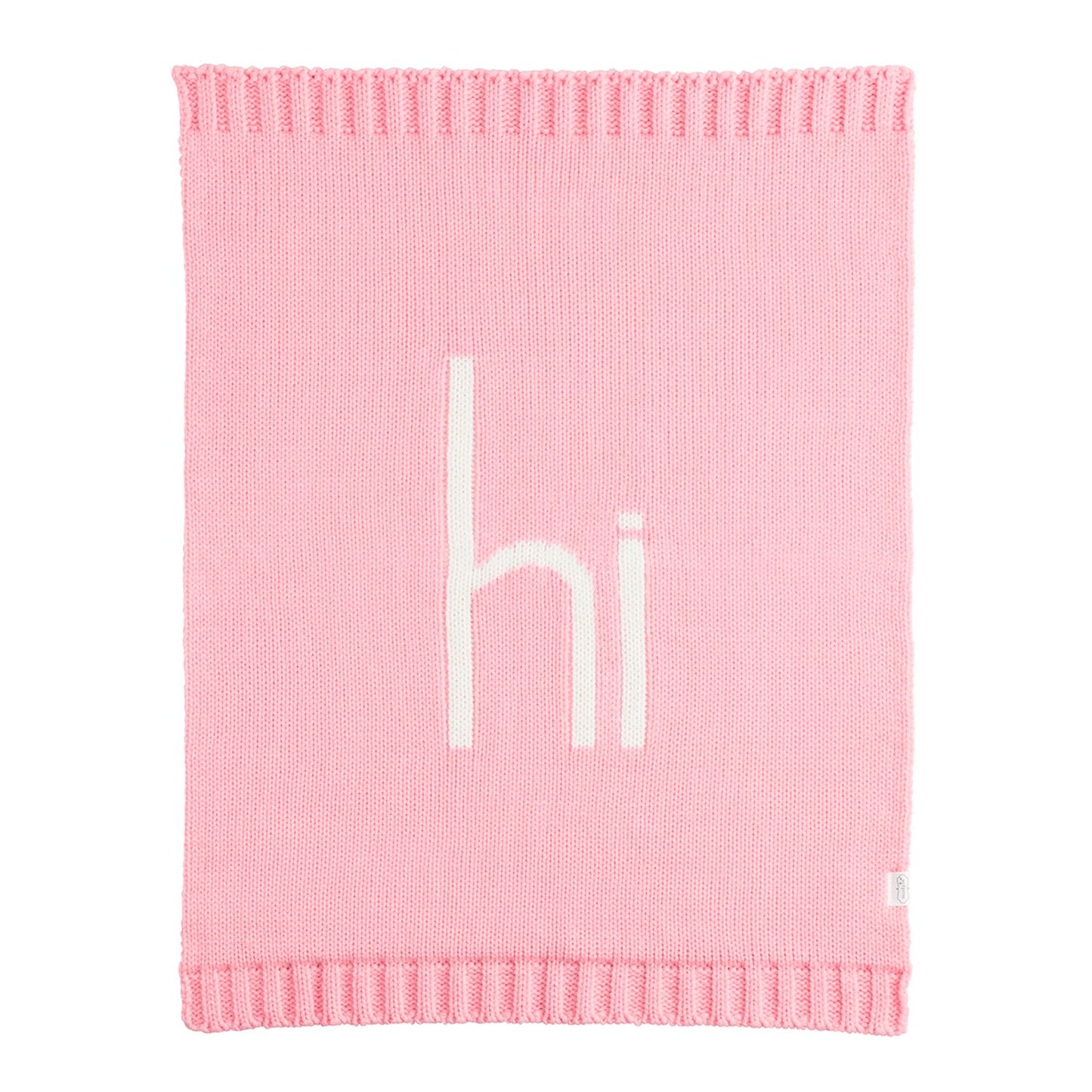 Pink Hi Baby Blanket