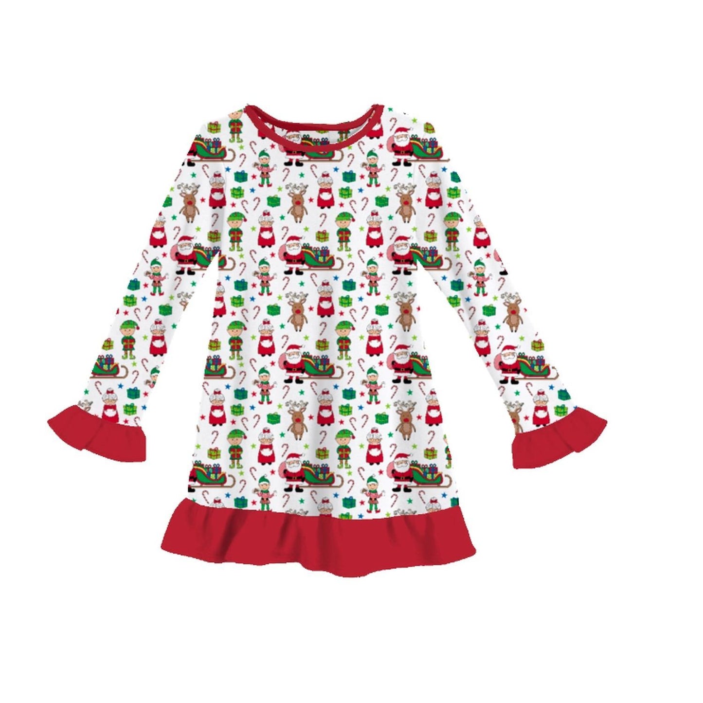 Kids All Things Christmas Jammie Gown