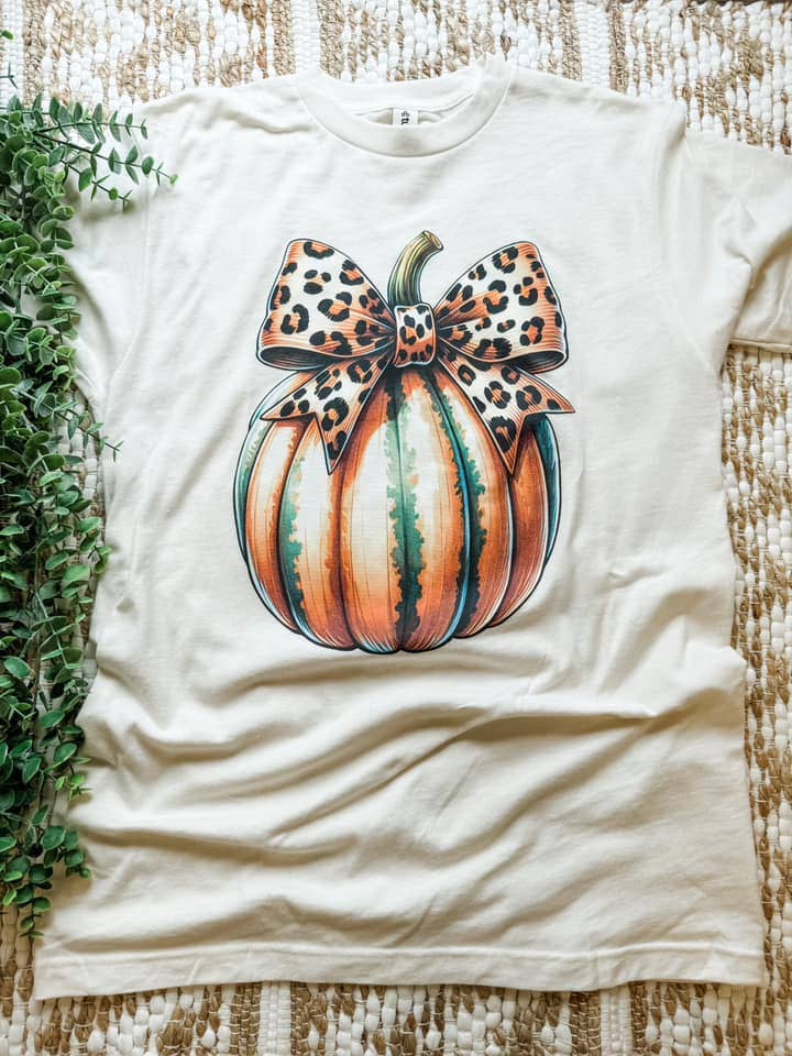 Leopard Pumpkin | Vintage | Short Sleeve