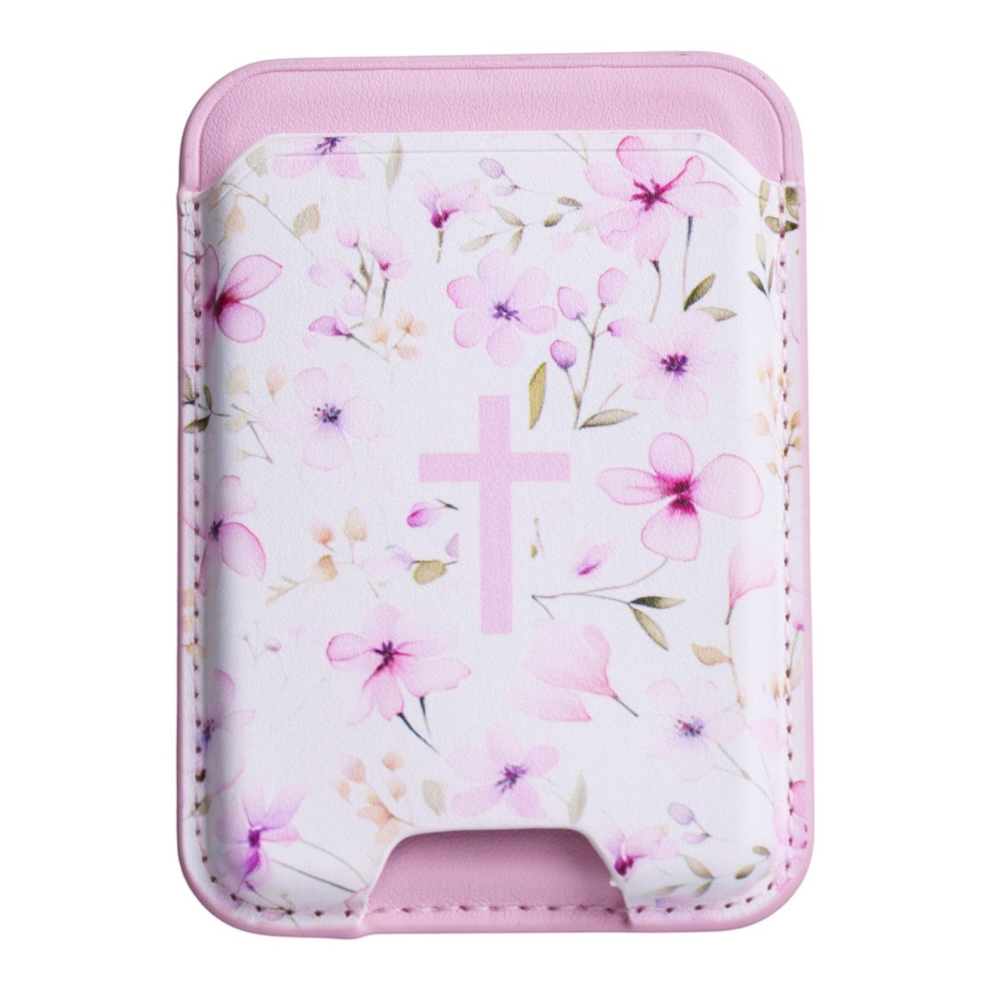 Tap To Pray® Magnetic Wallets: Chestnut