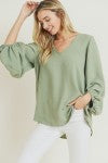 Jodifl Long Sleeved Airflow  Sage