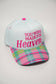 YOU WERE MADE FOR HEAVEN CANVAS CAP