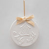 Oh Holy Night Embossed Ornament