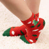 Kids Embroidered Christmas Tree Socks