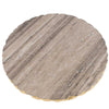 Strasbourg Marble Lazy Suzan White/Gold 14 inch