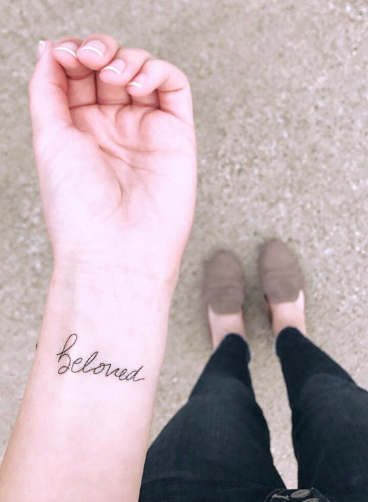 Words for a Season Temporary Tattoos