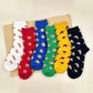 Men's Crew Just One Bite Socks: M-L-072-4