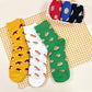 Men's Crew Just One Bite Socks: M-L-072-4