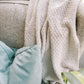 You are Loved Knit Chenille Prayer Shawl Wrap Throw Blanket