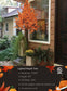 Fall Maple Tree, Warm White LEDs, Indoor/Outdoor Autumn Decoration: 6-Foot