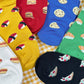 Men's Crew Just One Bite Socks: M-L-072-2