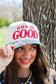 GOD IS GOOD CANVAS CAP