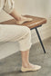 CLOUD Premium No Show Socks Low Cut: White / M
