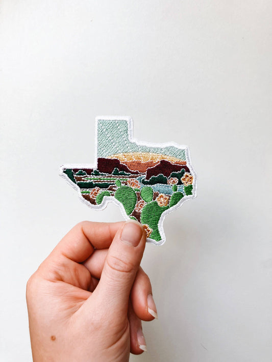 Texas Iron-On Patch