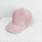 Soft Pink Corduroy Hat