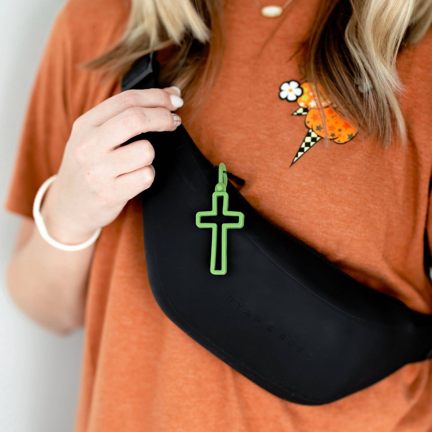 Cross Charm: Warrior