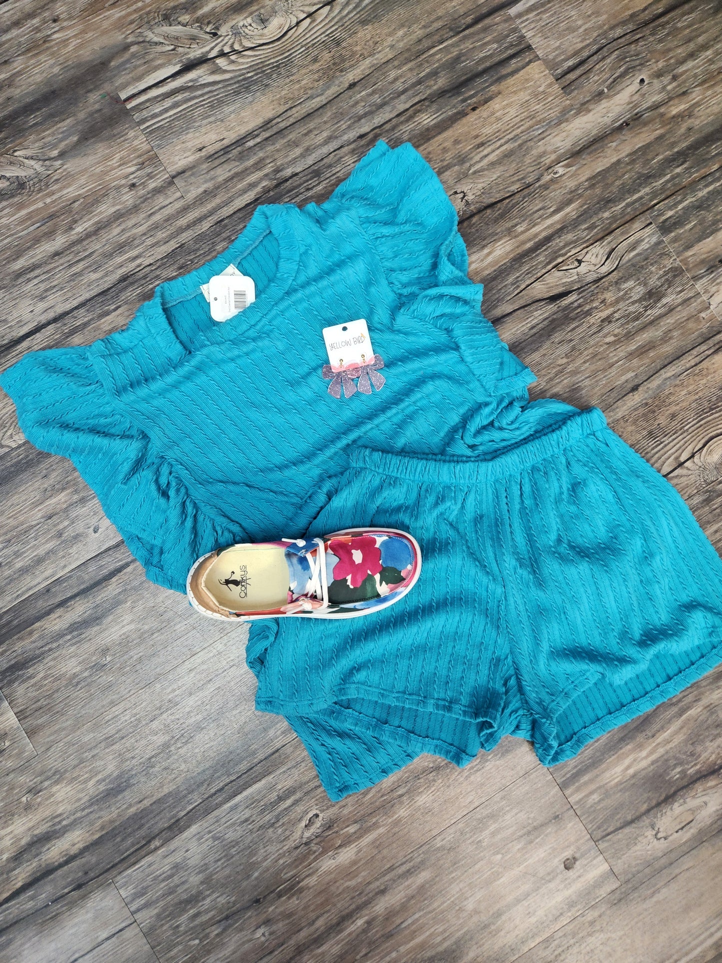 Teal Coastal Comfort Set