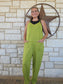 Avocado COTTON LYCRA SLEEVELESS JUMPSUIT