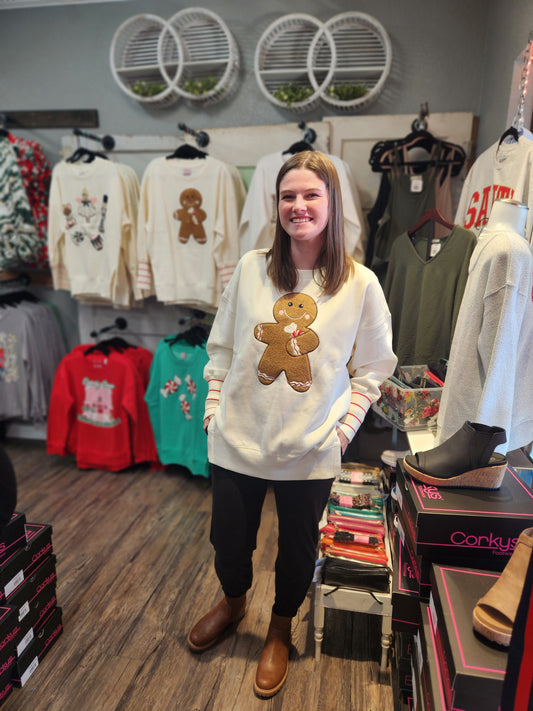 Gingerbread man Sweatshirt