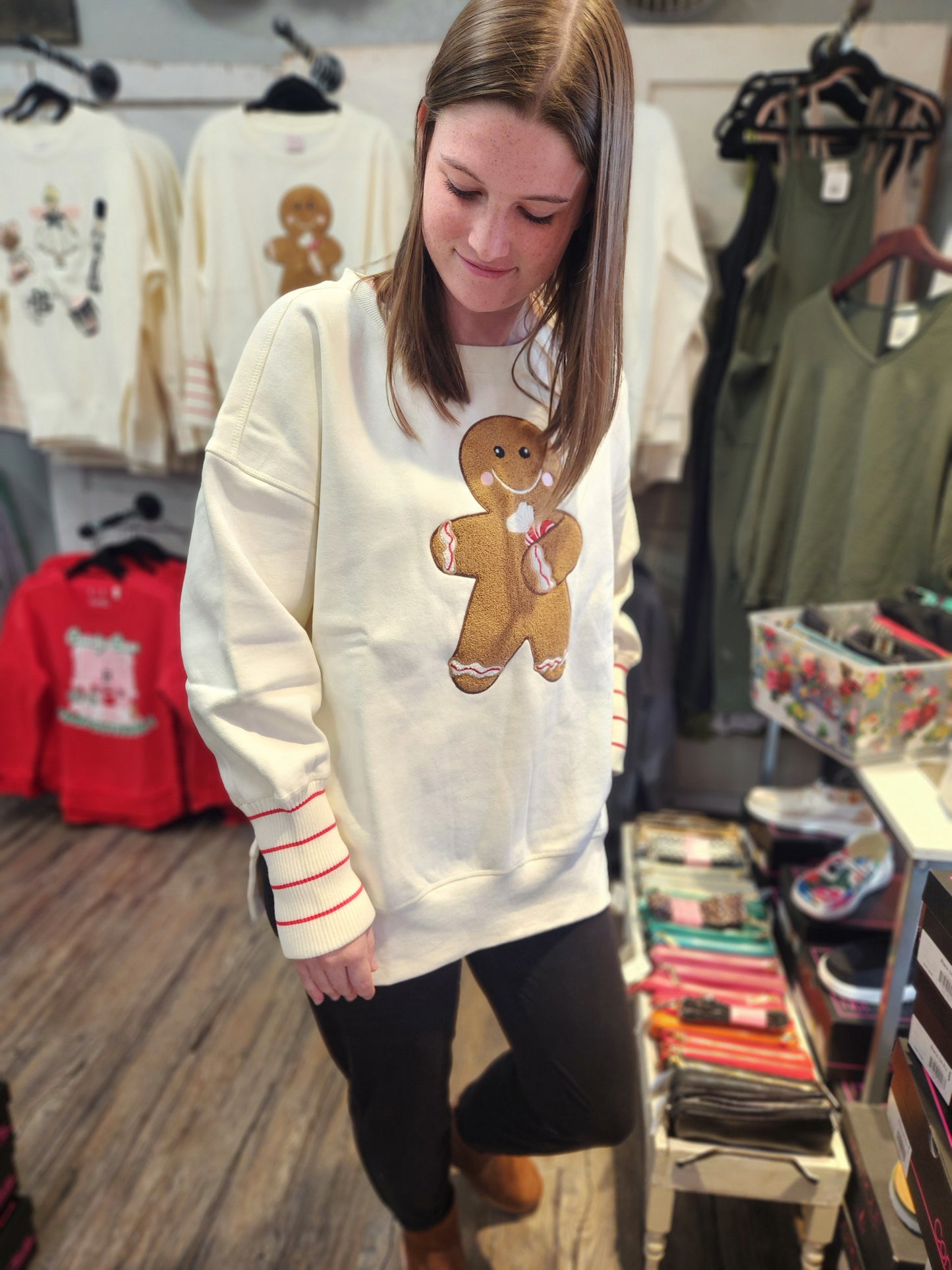 Gingerbread man Sweatshirt