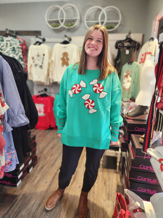 Peppermint Candy Sweatshirt