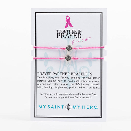 Together in Prayer for a Cure - Silver / Pink