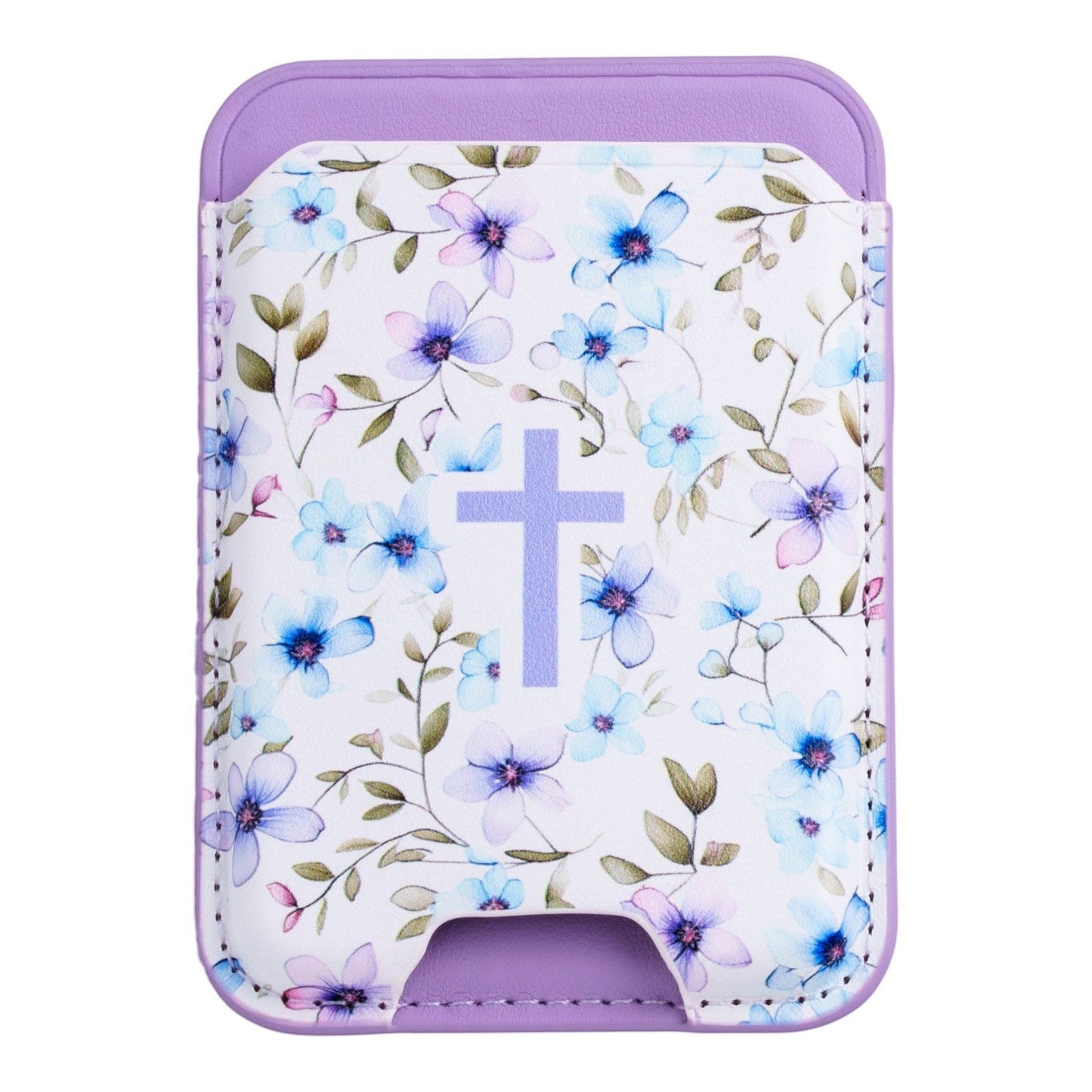 Tap To Pray® Magnetic Wallets: Chestnut