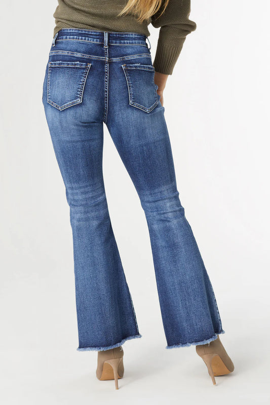 Coco and Carmen EverStretch flare with inset seam