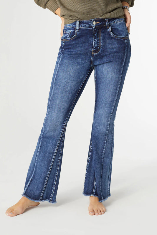 Coco and Carmen EverStretch flare with inset seam